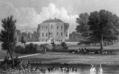 Parc de Wivenhoe, Essex, 1835